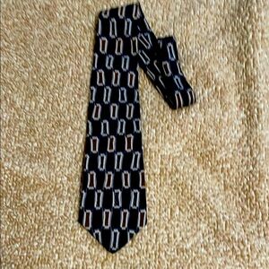 Robert Stock extra long hundred % silk tie.